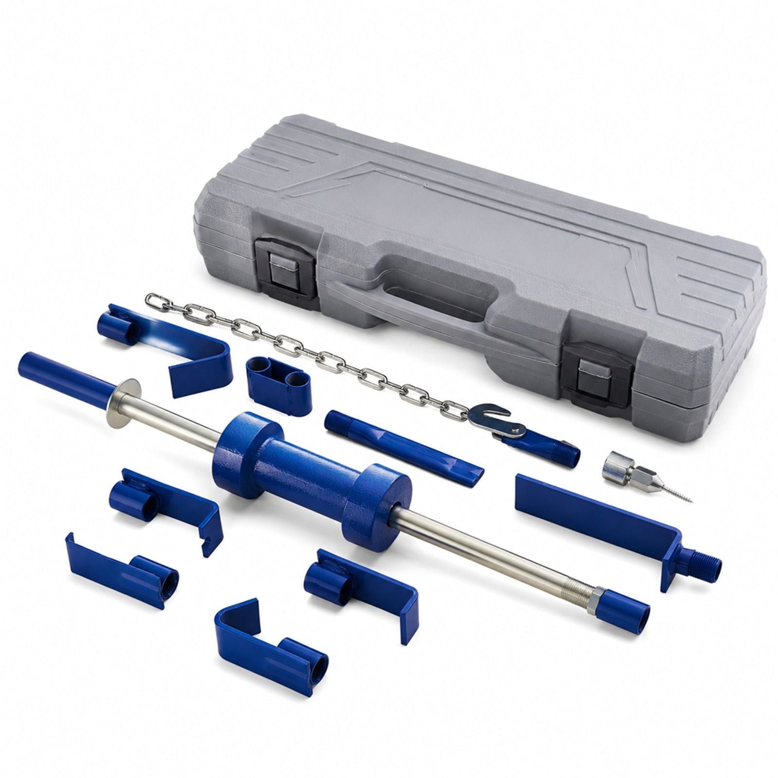 Kit de débosselage pour carrosserie avec marteau à inertie 5,9 kg